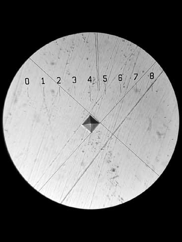 Измерение твердости и микротвёрдости. Испытания проводятся по ГОСТ 9450–76